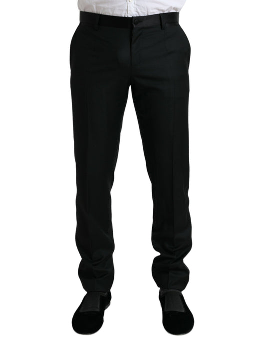 Elegante Slim Fit Wollen Broek