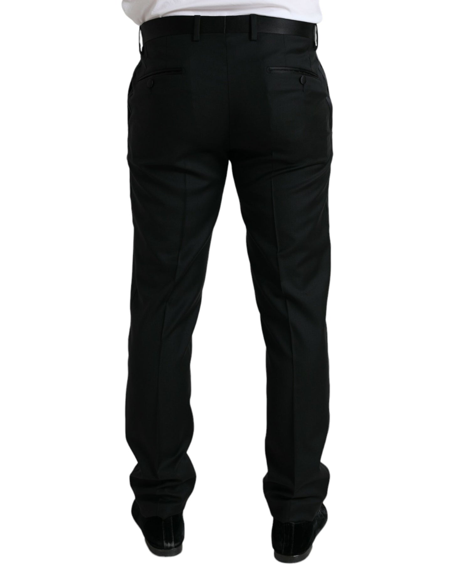 Elegante Slim Fit Wollen Broek