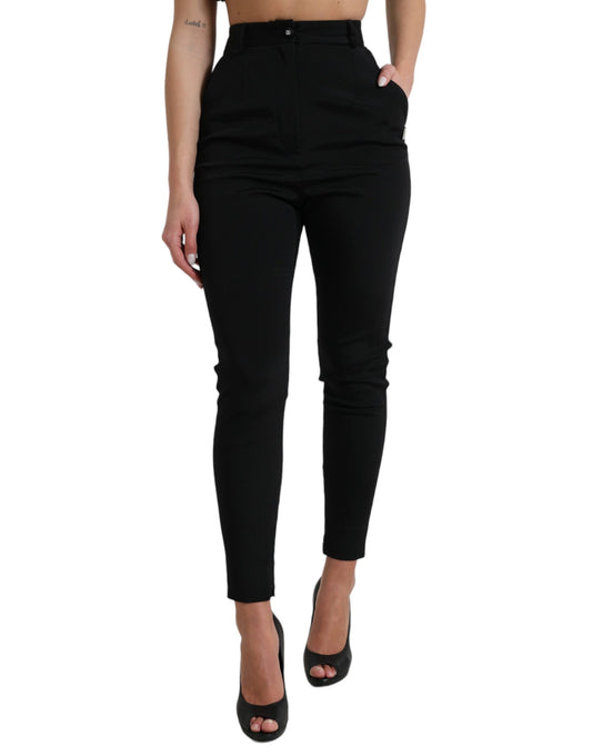 Elegante skinny broek met hoge taille