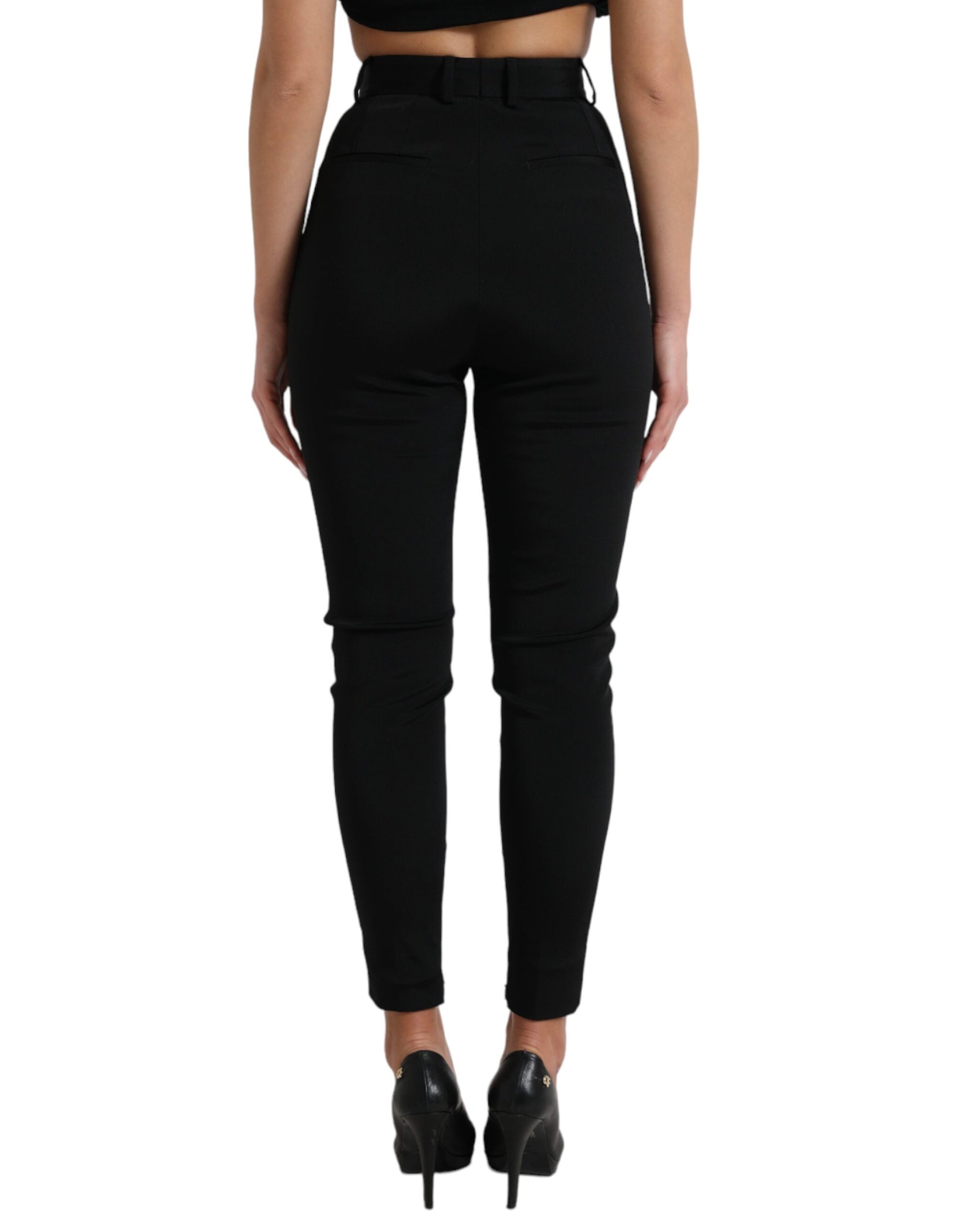 Elegante skinny broek met hoge taille