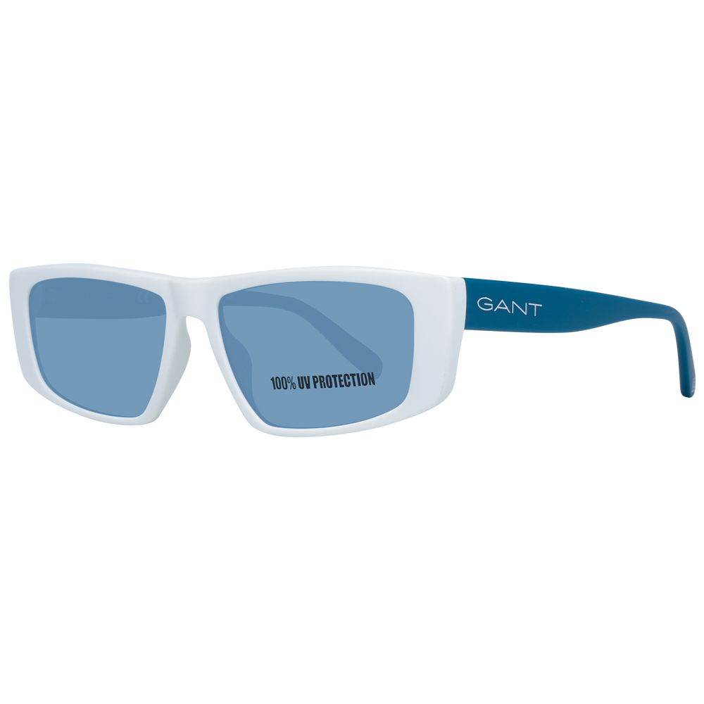 White Unisex Sunglasses