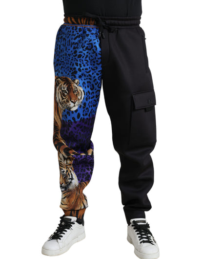 Elegante joggingbroek met tijgerprint