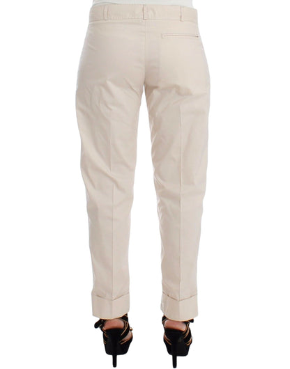 Chique beige chinobroek - Elegance Redefined