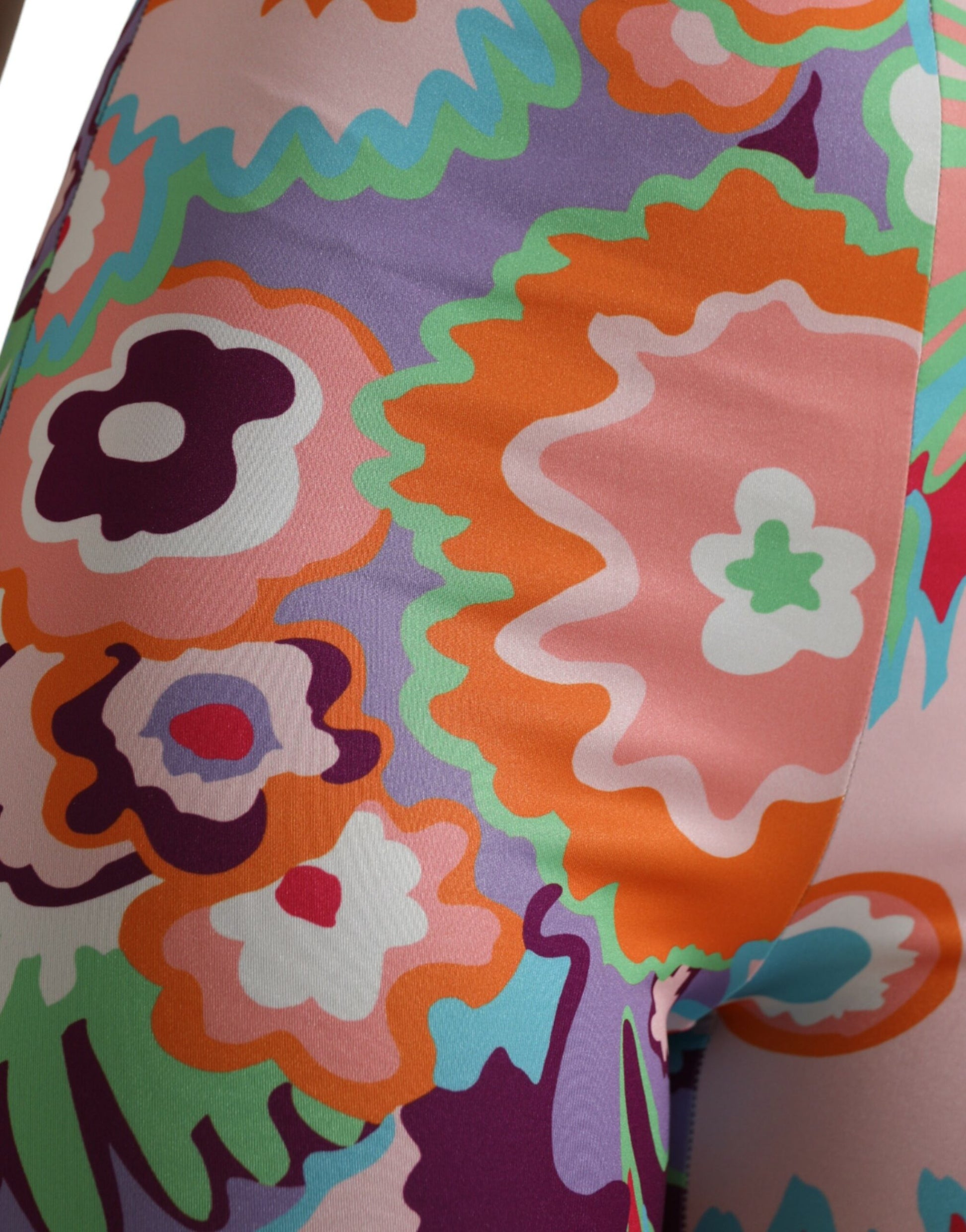 Betoverende legging met hoge taille en bloemenprint