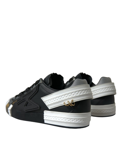 Elegante lage sneakers van kalfsleer