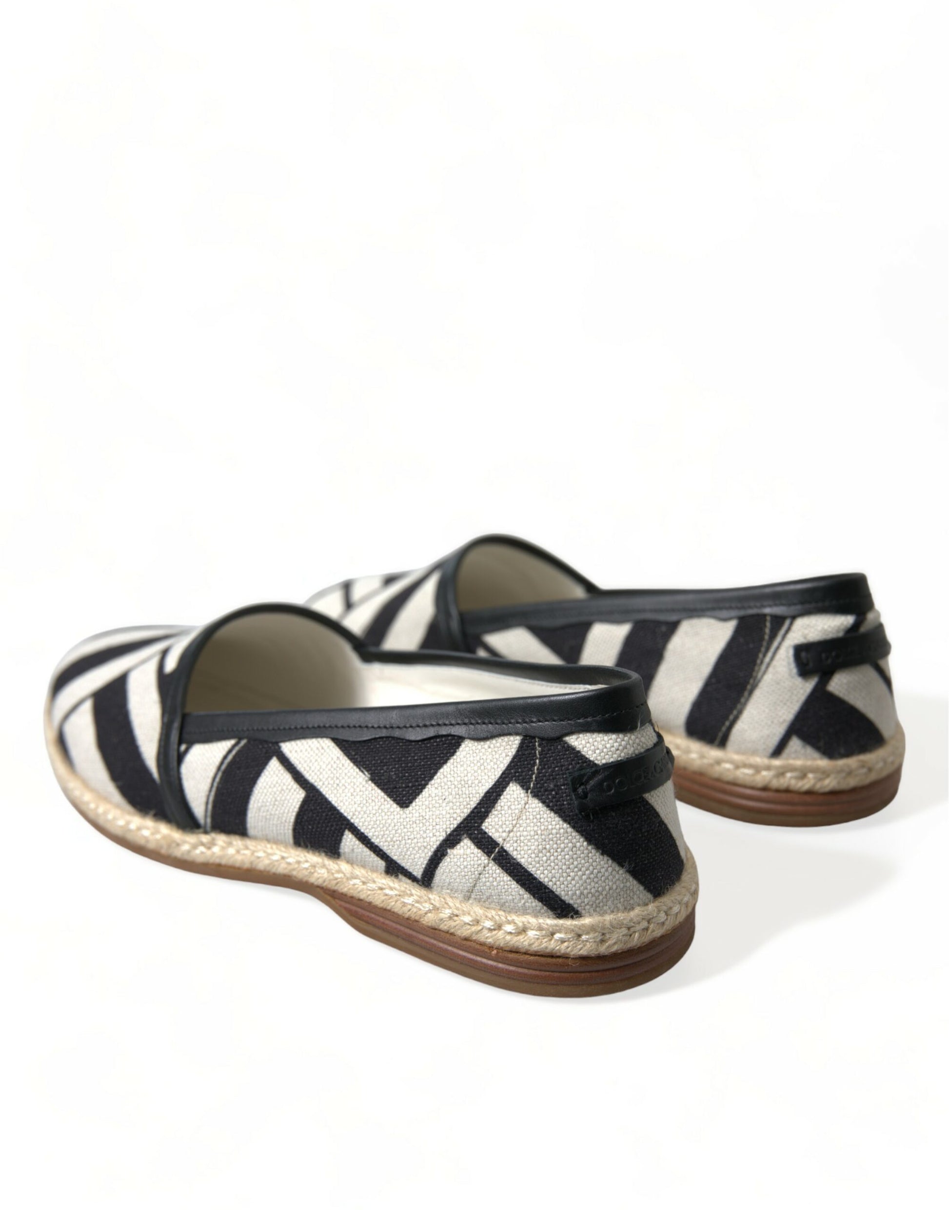 Chique gestreepte canvas espadrilles