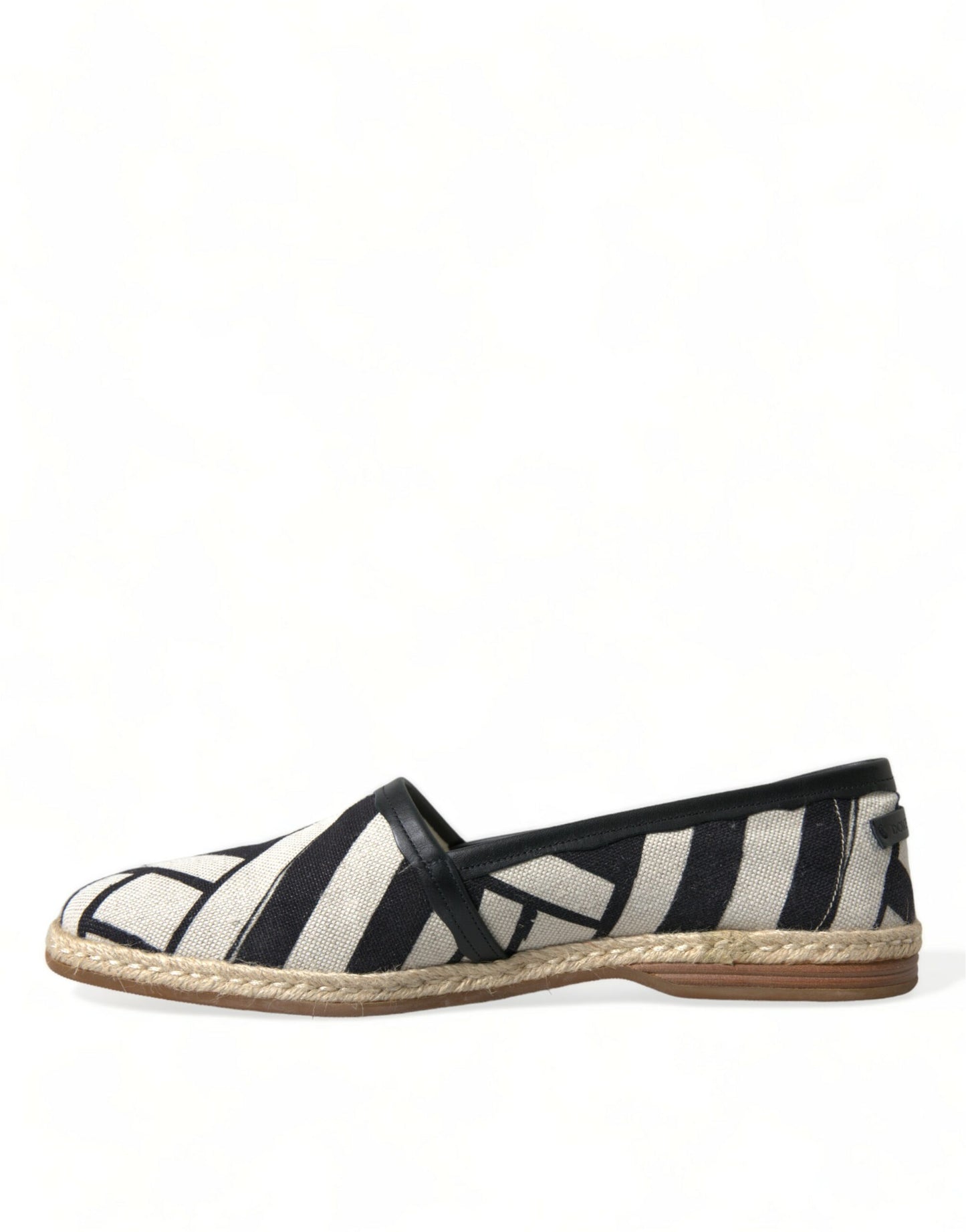 Chique gestreepte canvas espadrilles