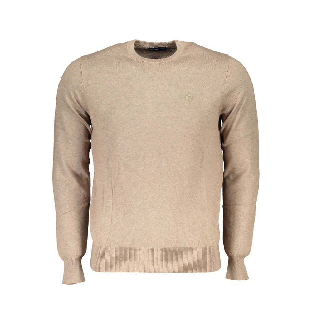 Beige Polyamide Men Sweater