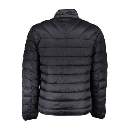 Black Polyamide Men Jacket