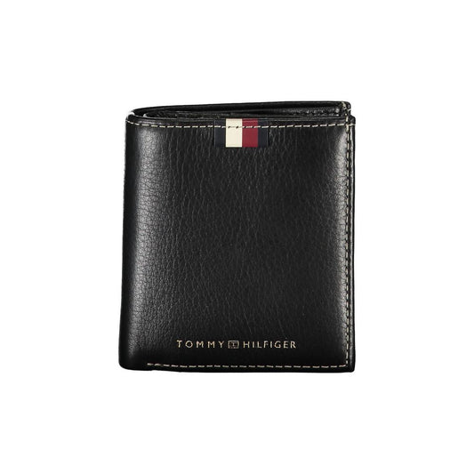 Black Leather Men Wallet