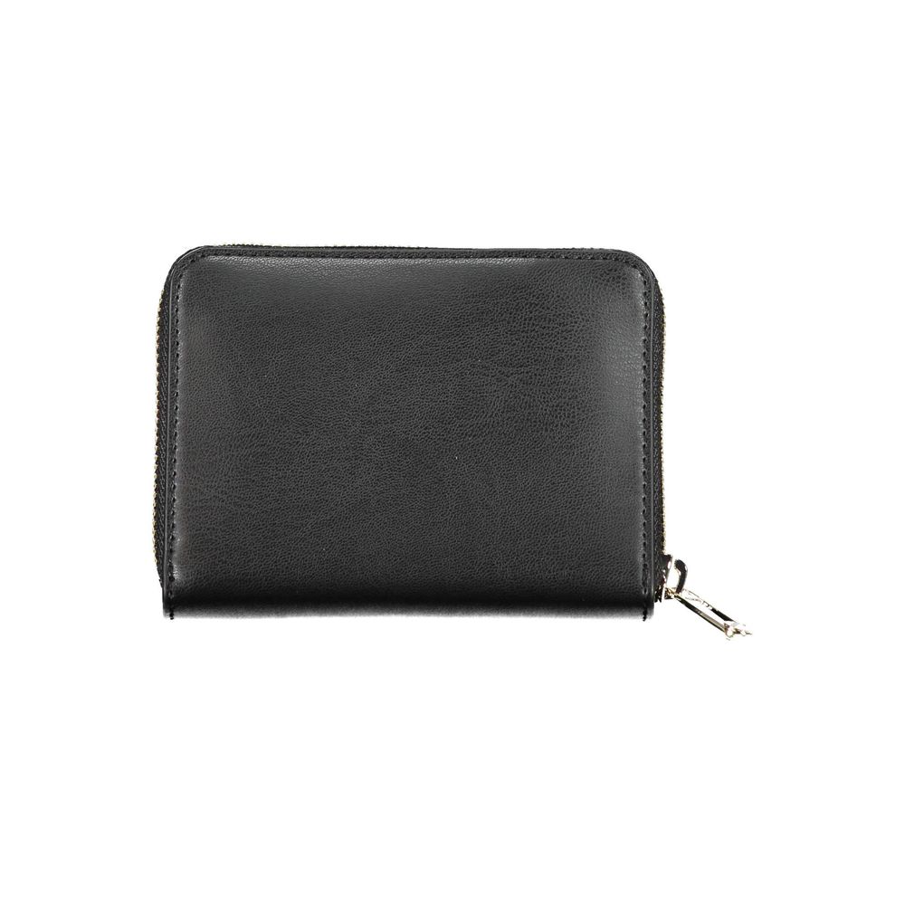 Black Polyethylene Women Wallet