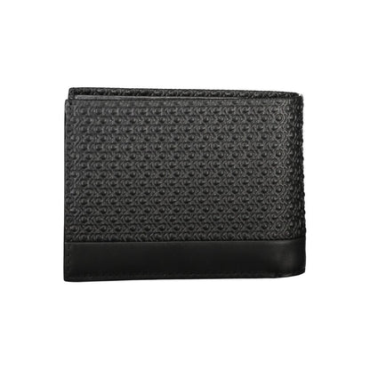 Elegant Black Leather RFID Wallet