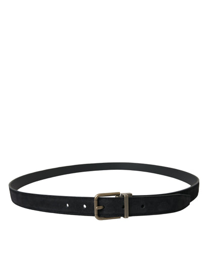 Elegante suède kalfsleren riem