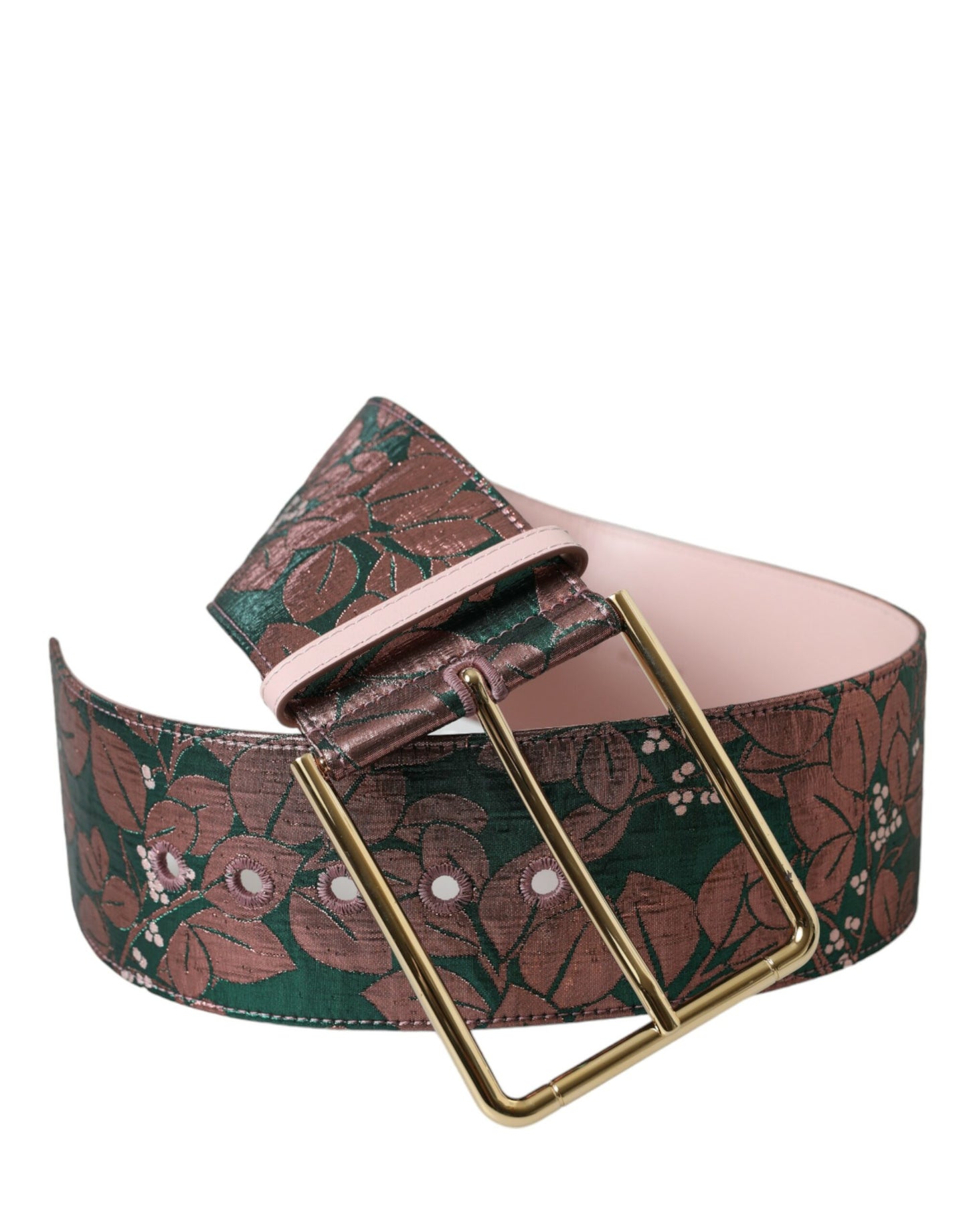 Multicolor hoge taille statement riem