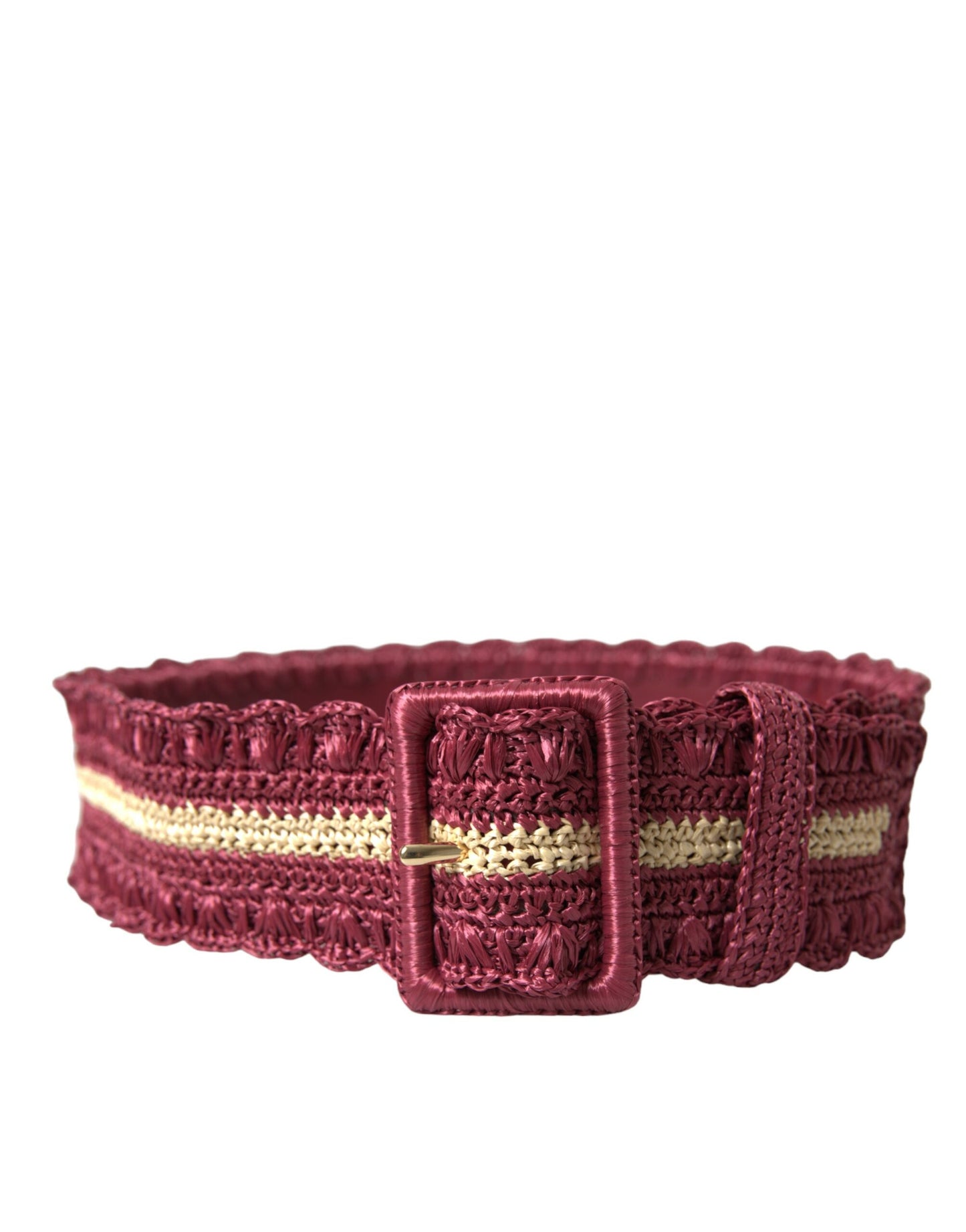 Maroon Elegance Canvas Taille Riem