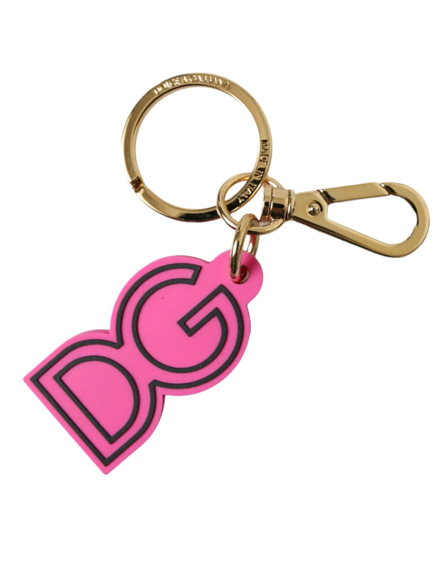 Chic goud en roze sleutelhanger elegantie