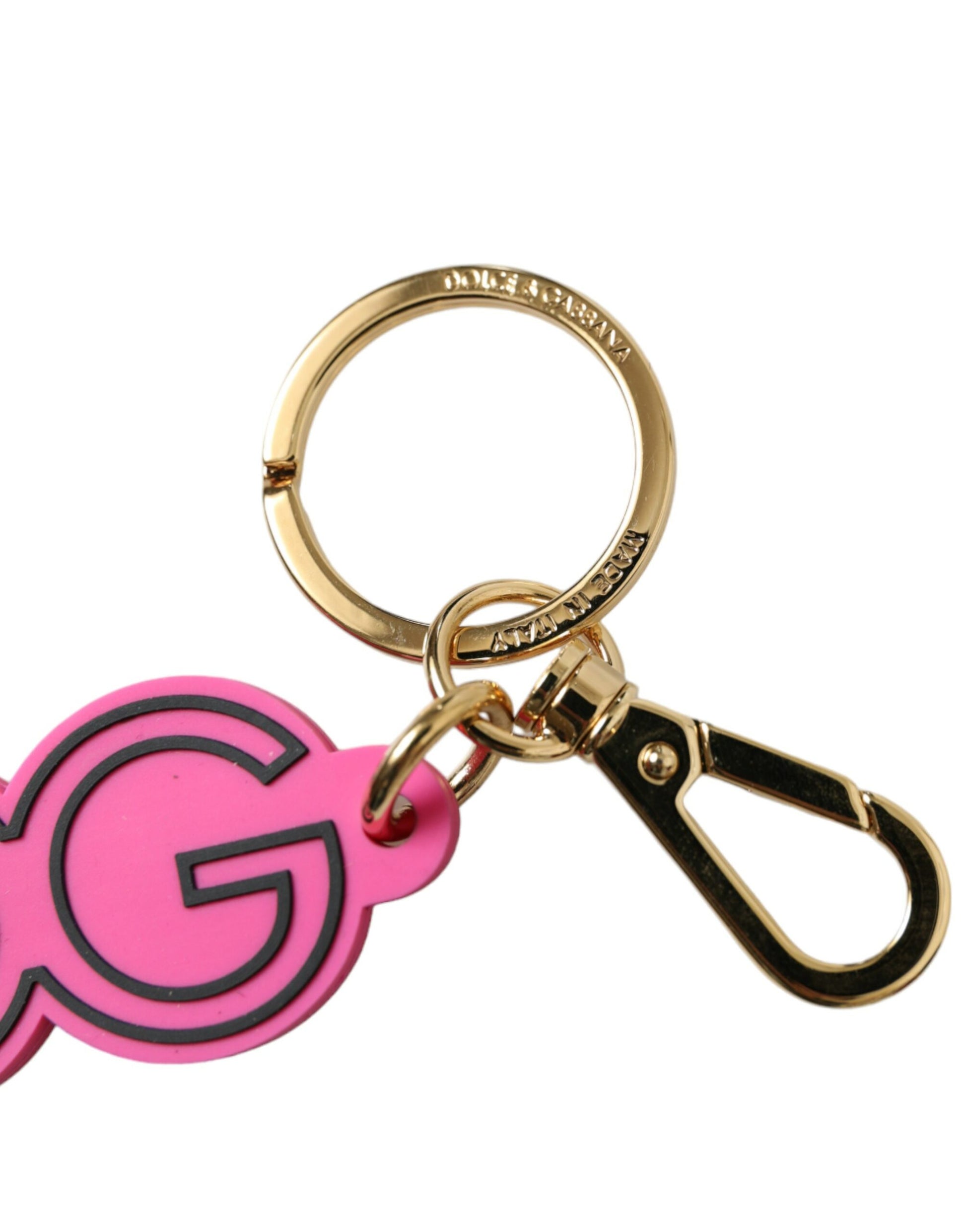 Chic goud en roze sleutelhanger elegantie