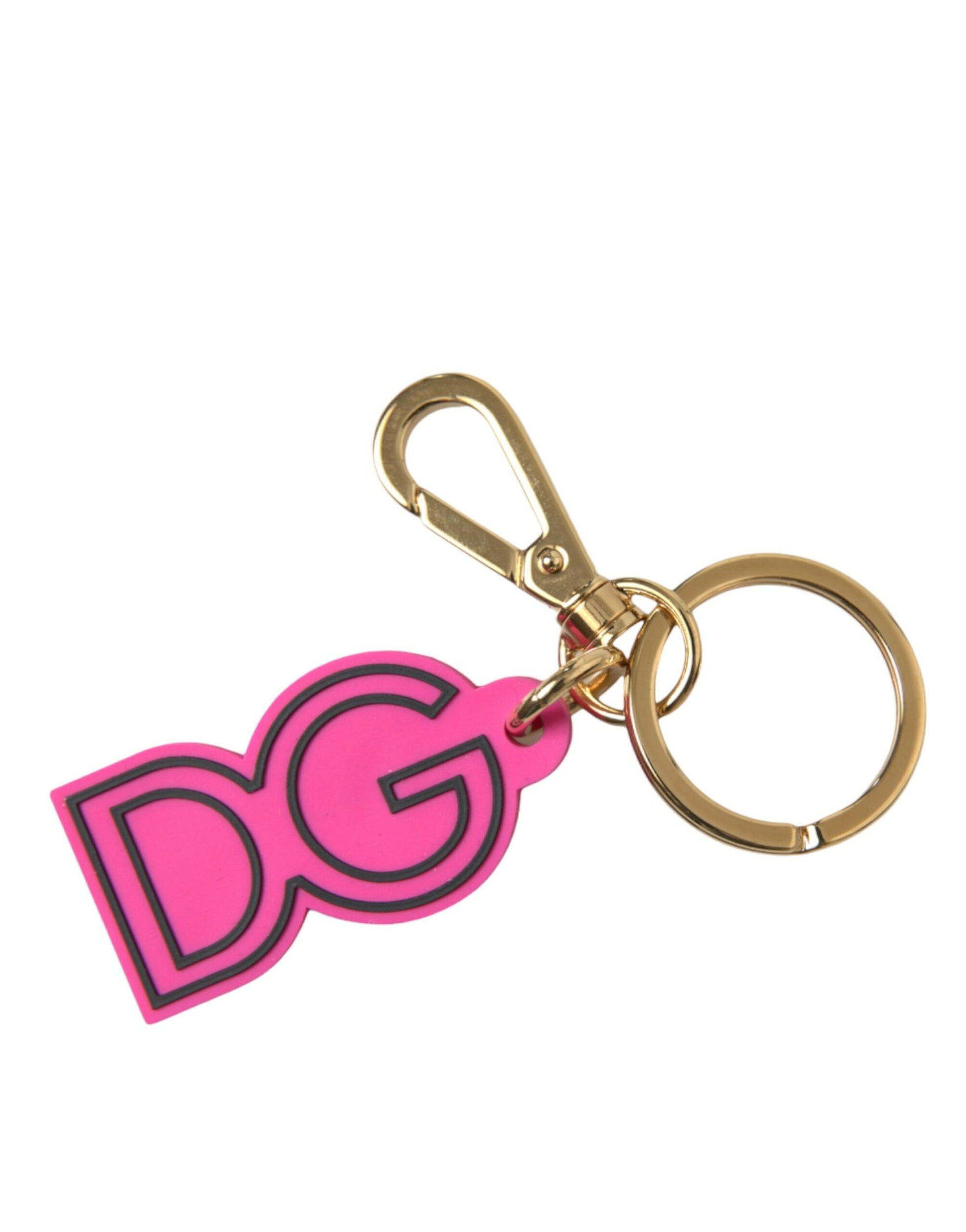 Chic goud en roze sleutelhanger elegantie