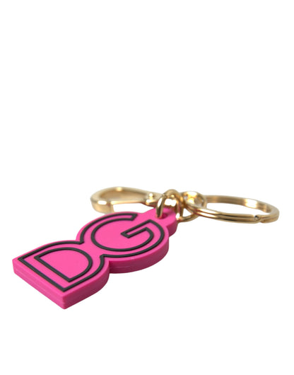 Chic goud en roze sleutelhanger elegantie