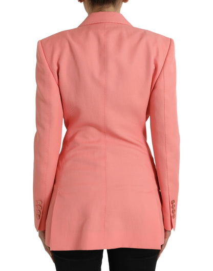 Chique roze piek revers blazer