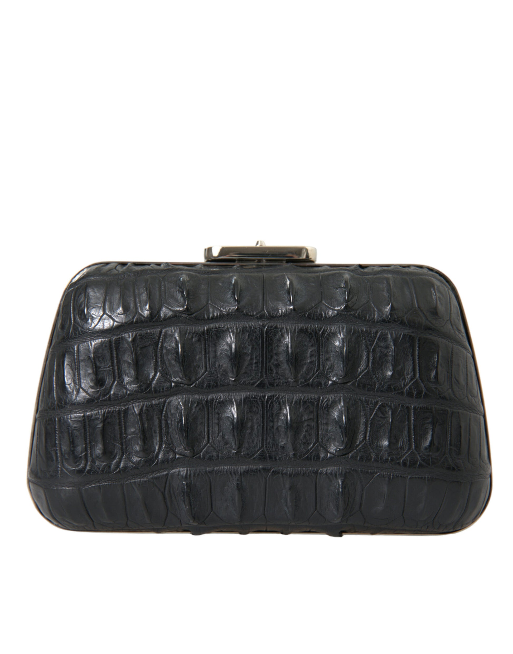 Elegante avond clutch van krokodillenleer