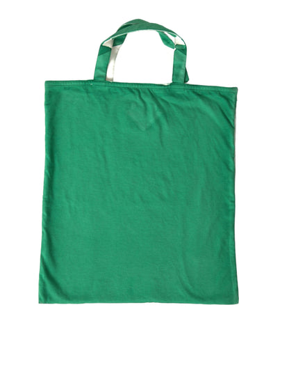 Elegante groene stoffen tas