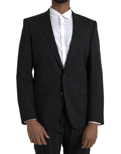 Zwarte MARTINI Slim Fit Jas Jas Blazer