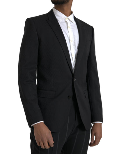 Zwarte MARTINI Slim Fit Jas Jas Blazer