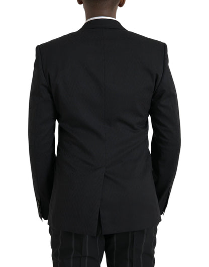 Zwarte MARTINI Slim Fit Jas Jas Blazer