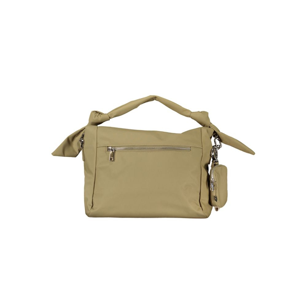 Green Polyester Handbag