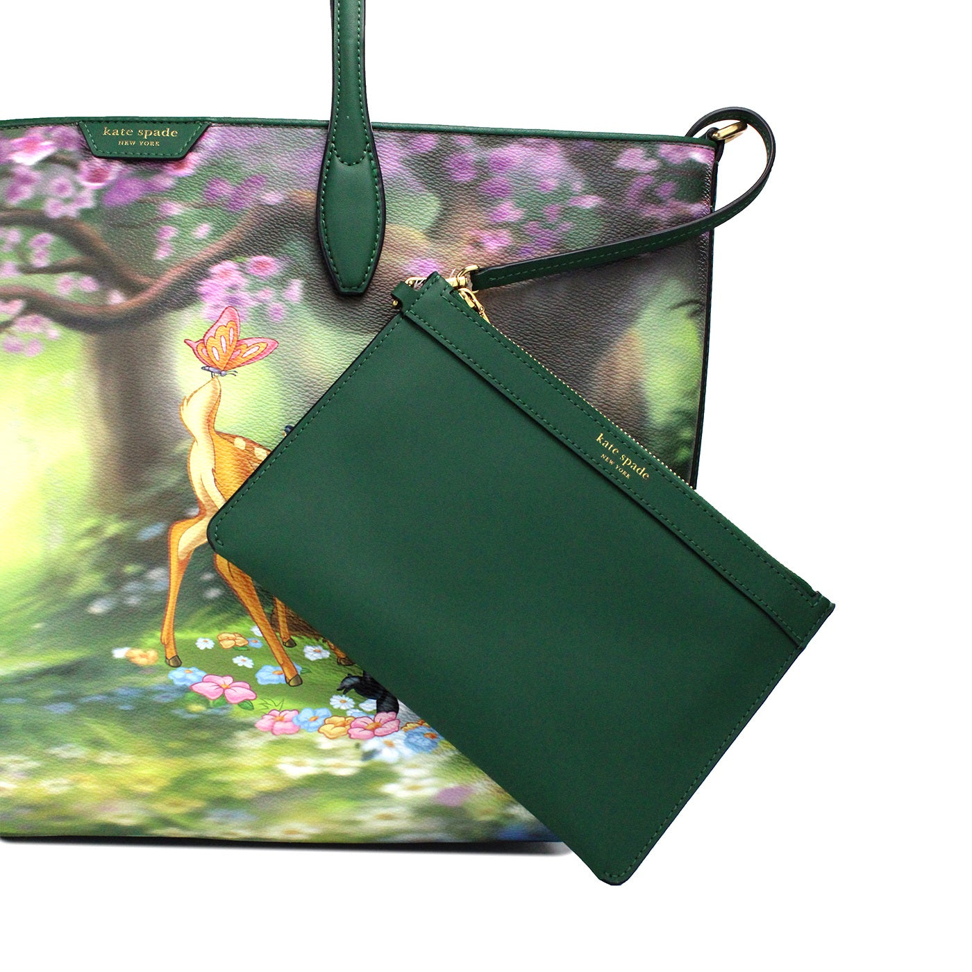 Disney Sutton Bambi gecoate canvas schoudertas handtas portemonnee