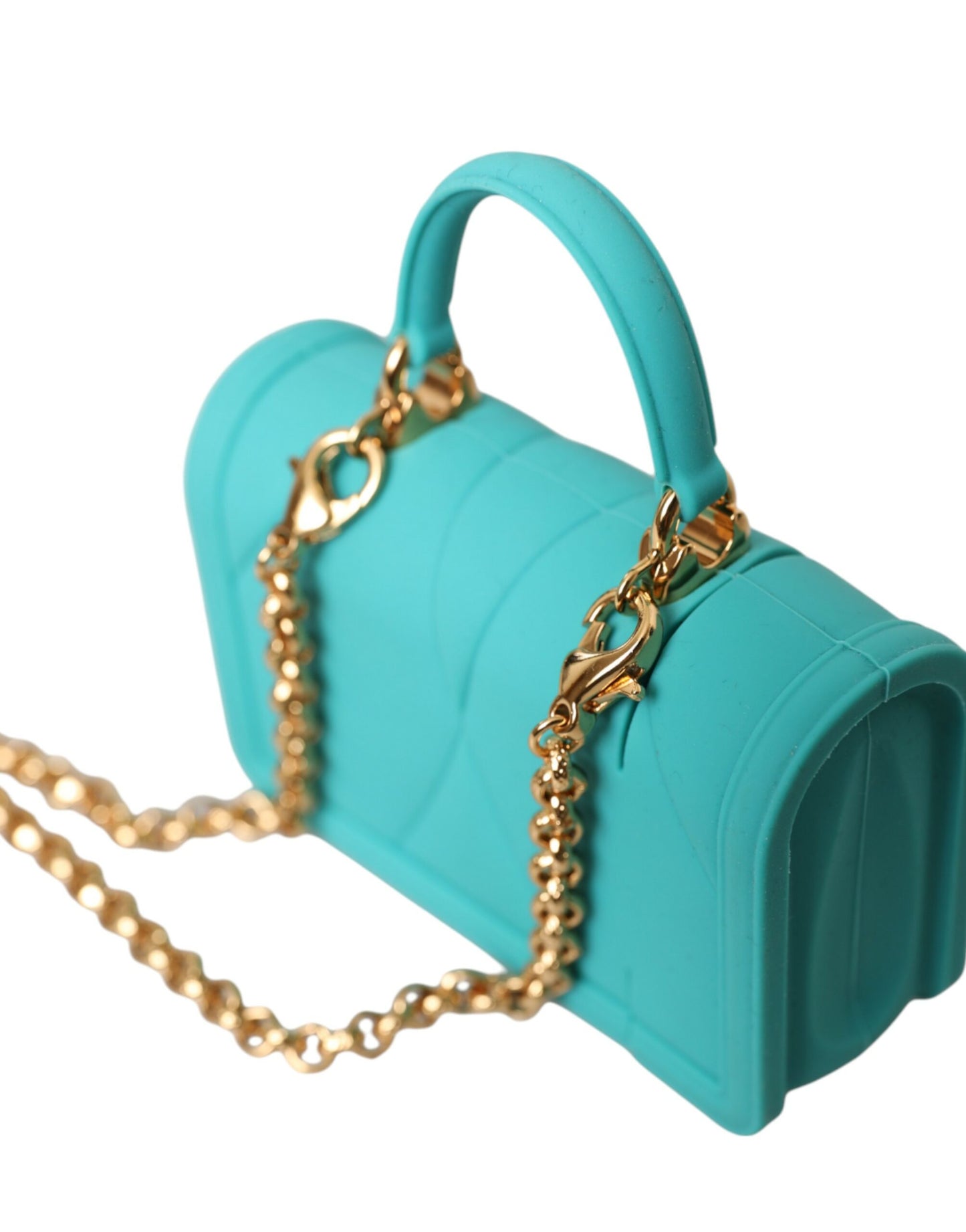 Turquoise Siliconen Devotion Hart Cover Tas Airpods Case