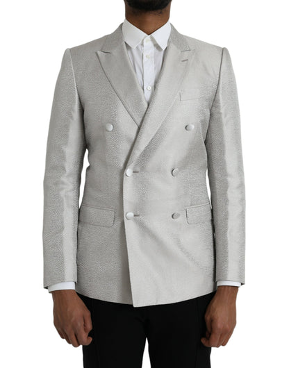 Off White MARTINI Dubbelrijs Jas Blazer