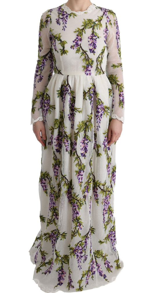 Elegante Maxi A-lijn Lange Mouw Jurk