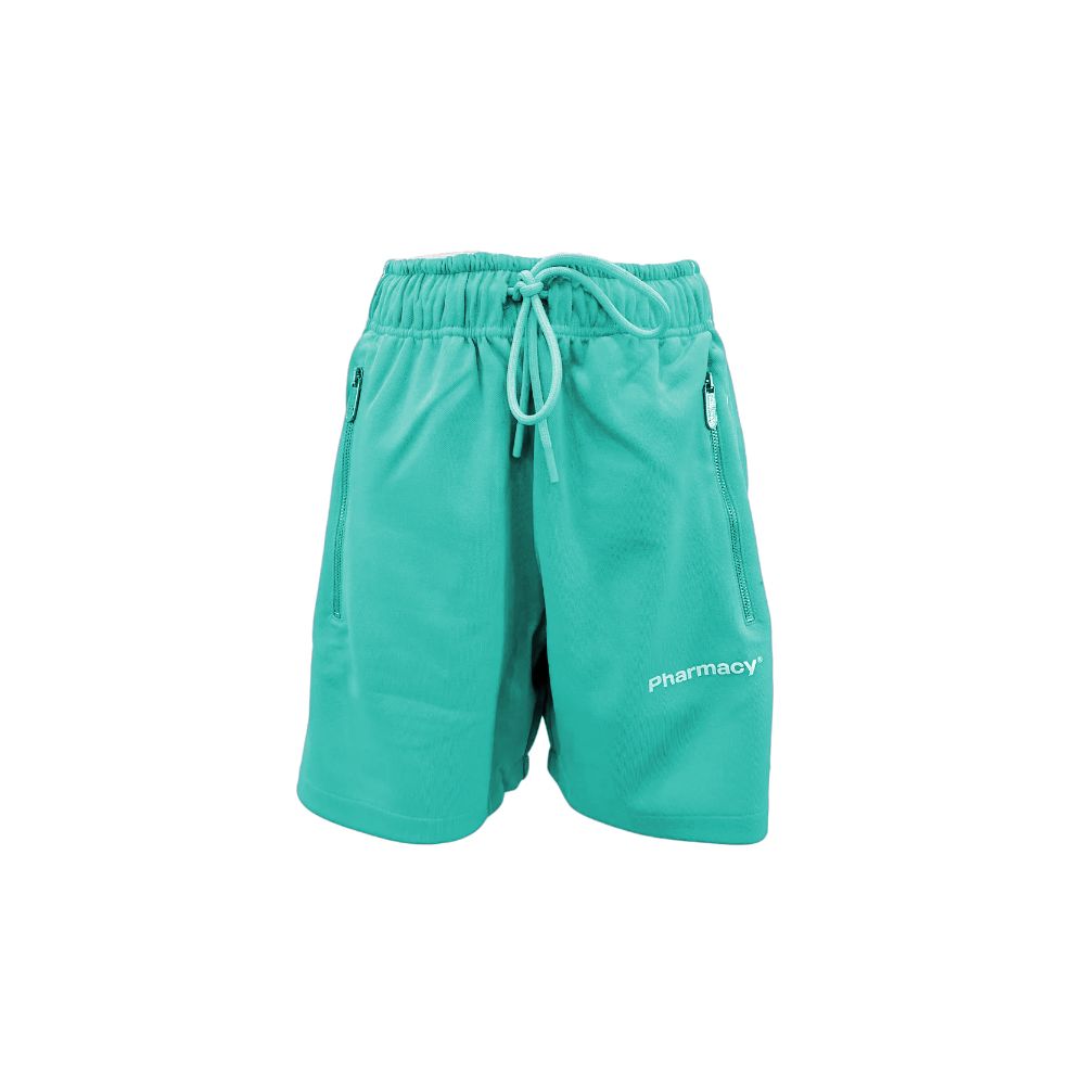 Chique groene Bermudashorts met zijstrepen