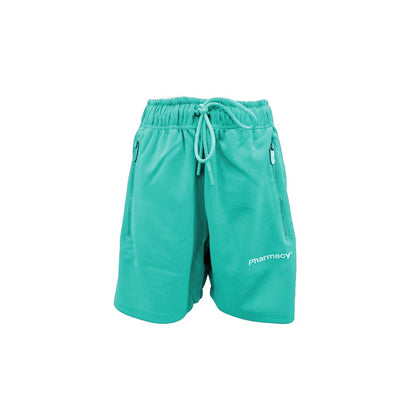 Chique groene Bermudashorts met zijstrepen