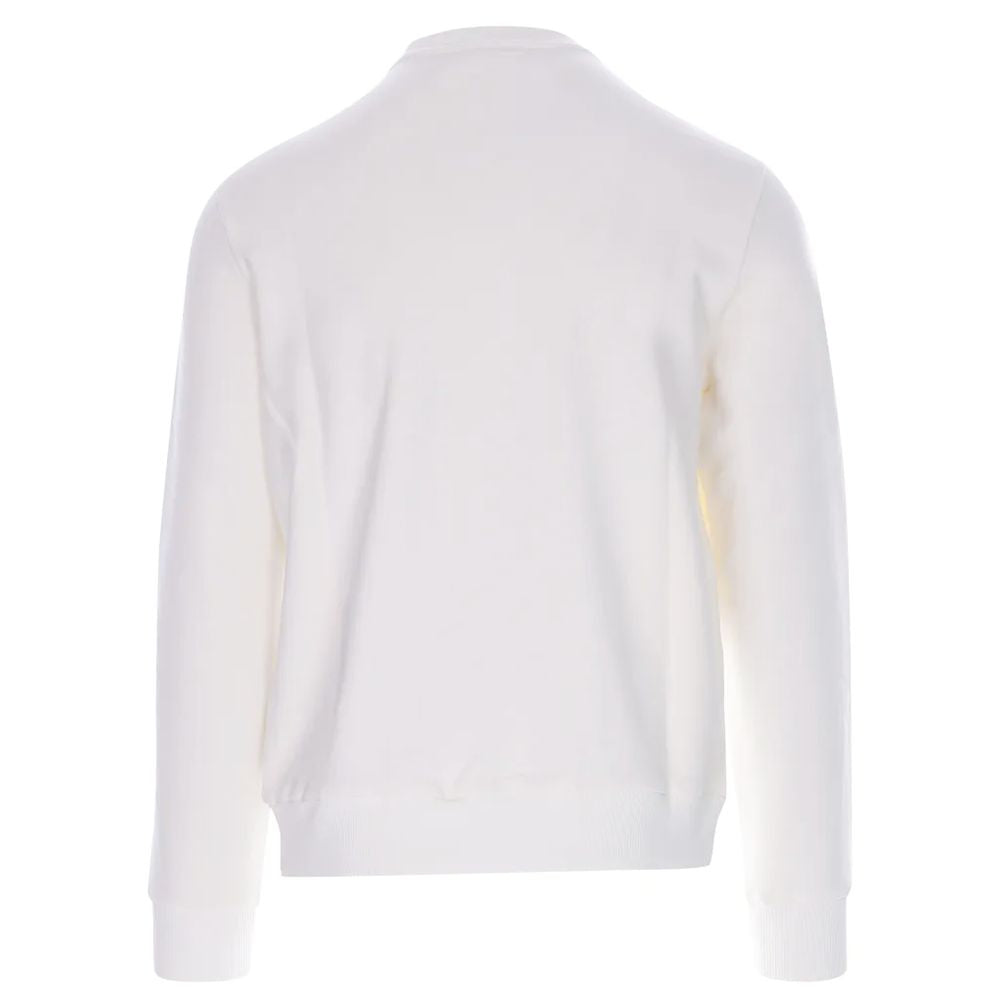 White Cotton Men's Sweater