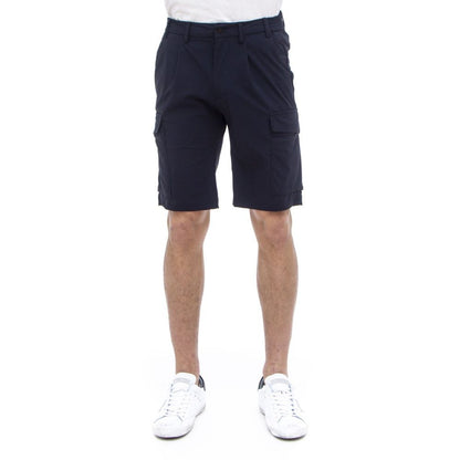 Strakke stretch tech bermuda shorts