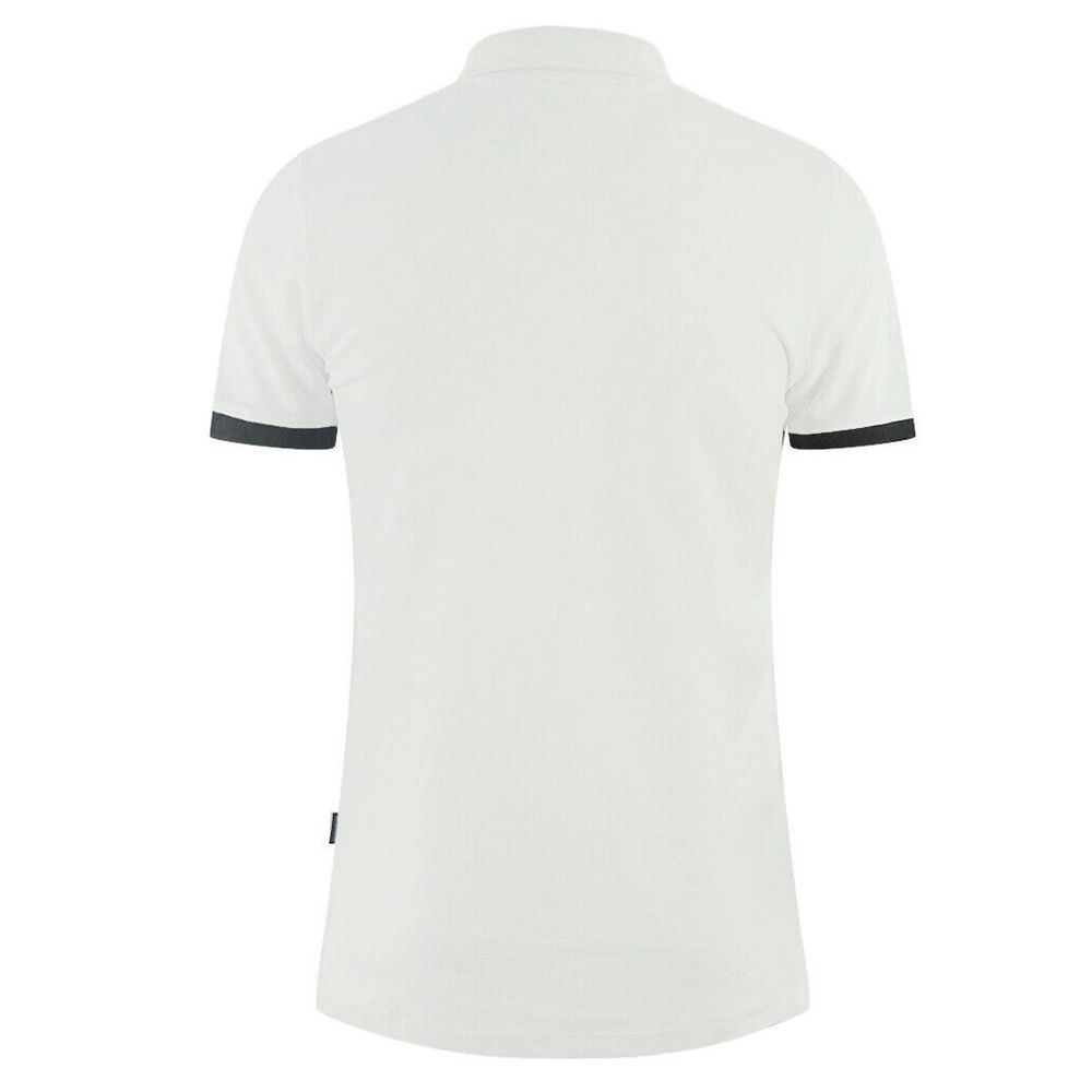 Elegant Cotton Polo with Signature Details