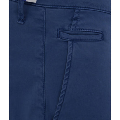 Elegante Slim Fit Chino-broek in blauw