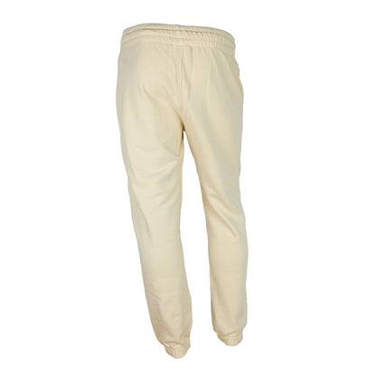 Elegante beige katoenen trainingsbroek