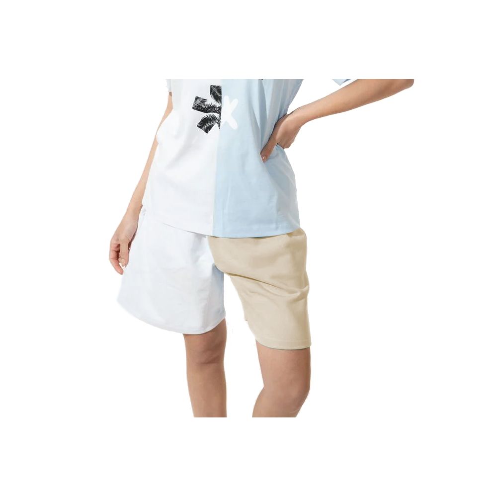 Chique two-tone logo shorts