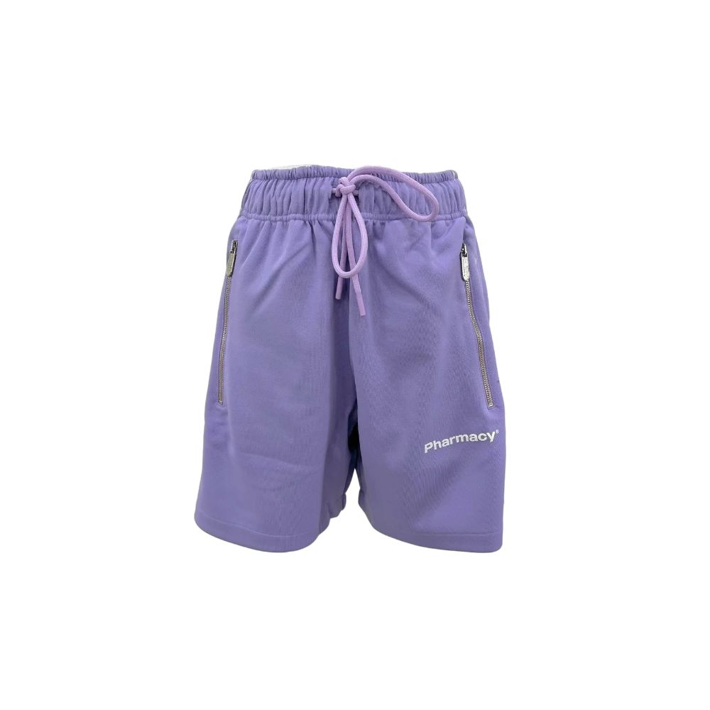 Chique paarse Bermudashorts met zijstrepen