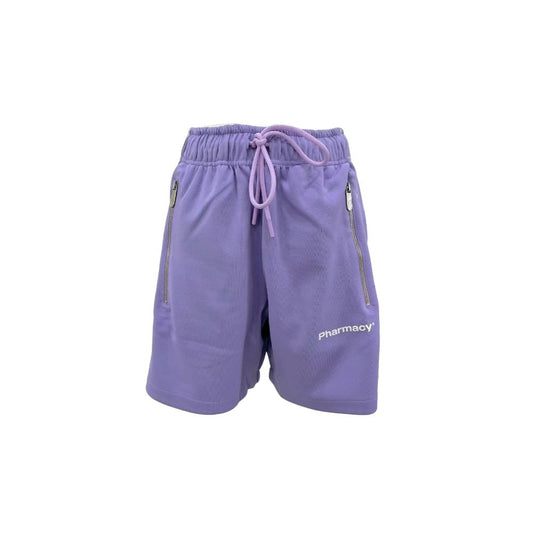 Chique paarse Bermudashorts met zijstrepen