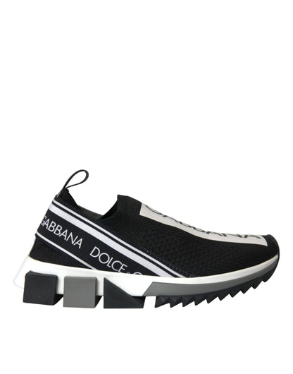 Black White Slip On Sorrento Sneakers Shoes