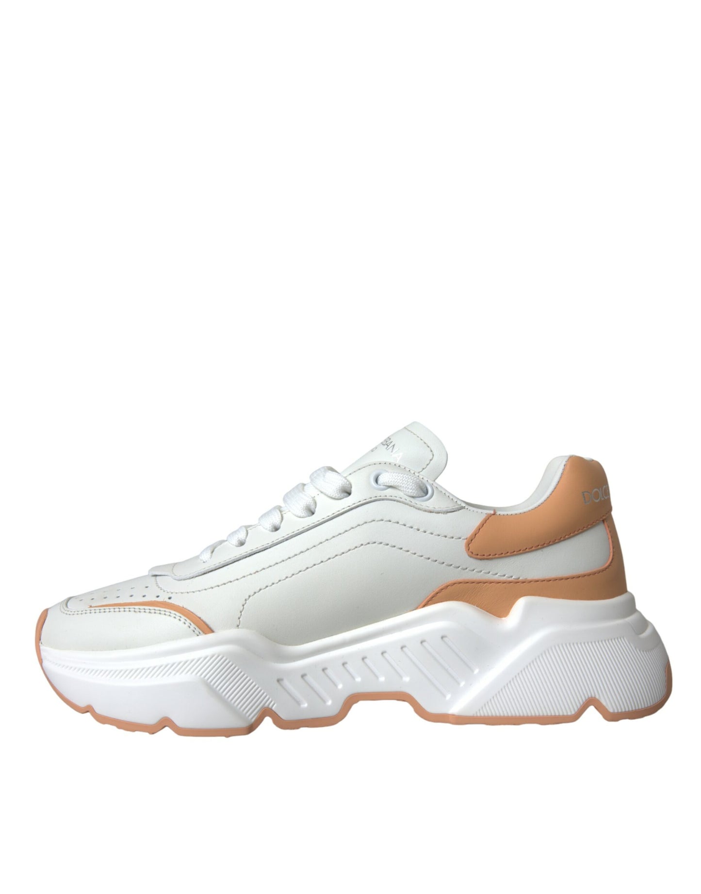 Witte Perzik DAYMASTER Leren Sneakers Schoenen