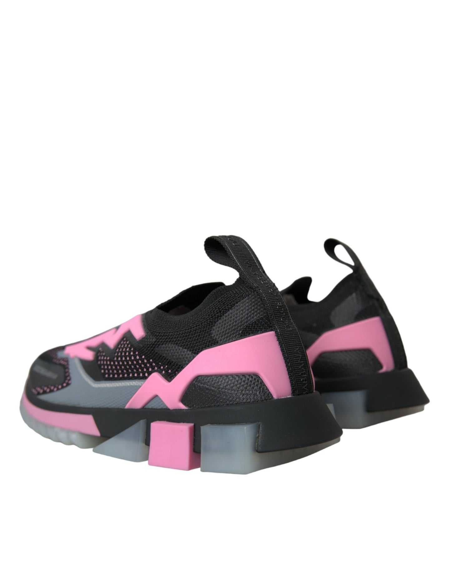 Zwarte roze slip-on Sorrento sneakers schoenen