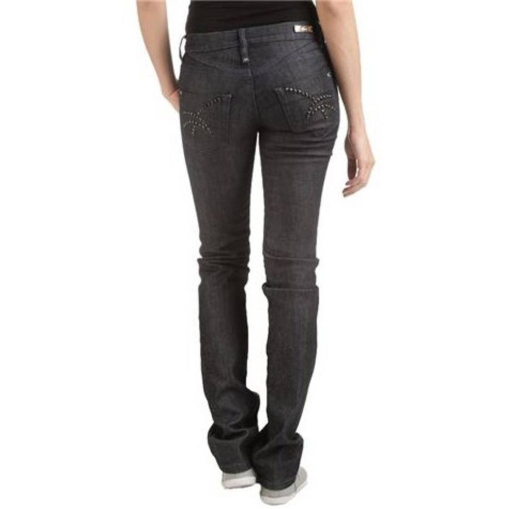 Blauwe katoenen jeans en broek