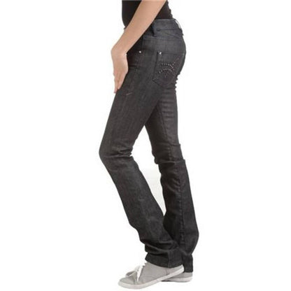 Blauwe katoenen jeans en broek