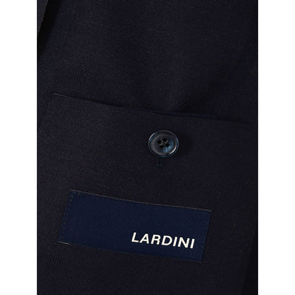 Elegant blauw katoenen Lardini-jack